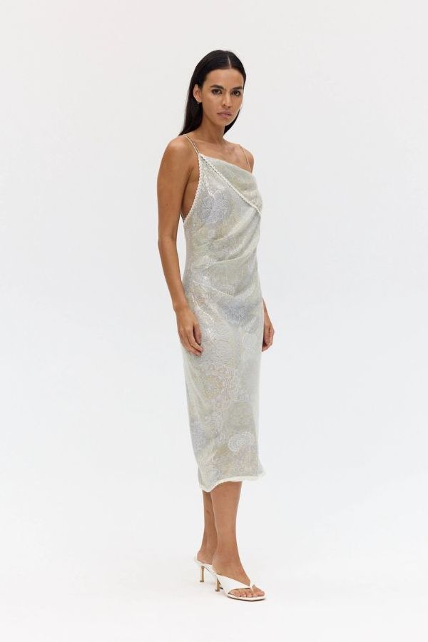 Third Form Solace Sequin Midi Dress - Time Past