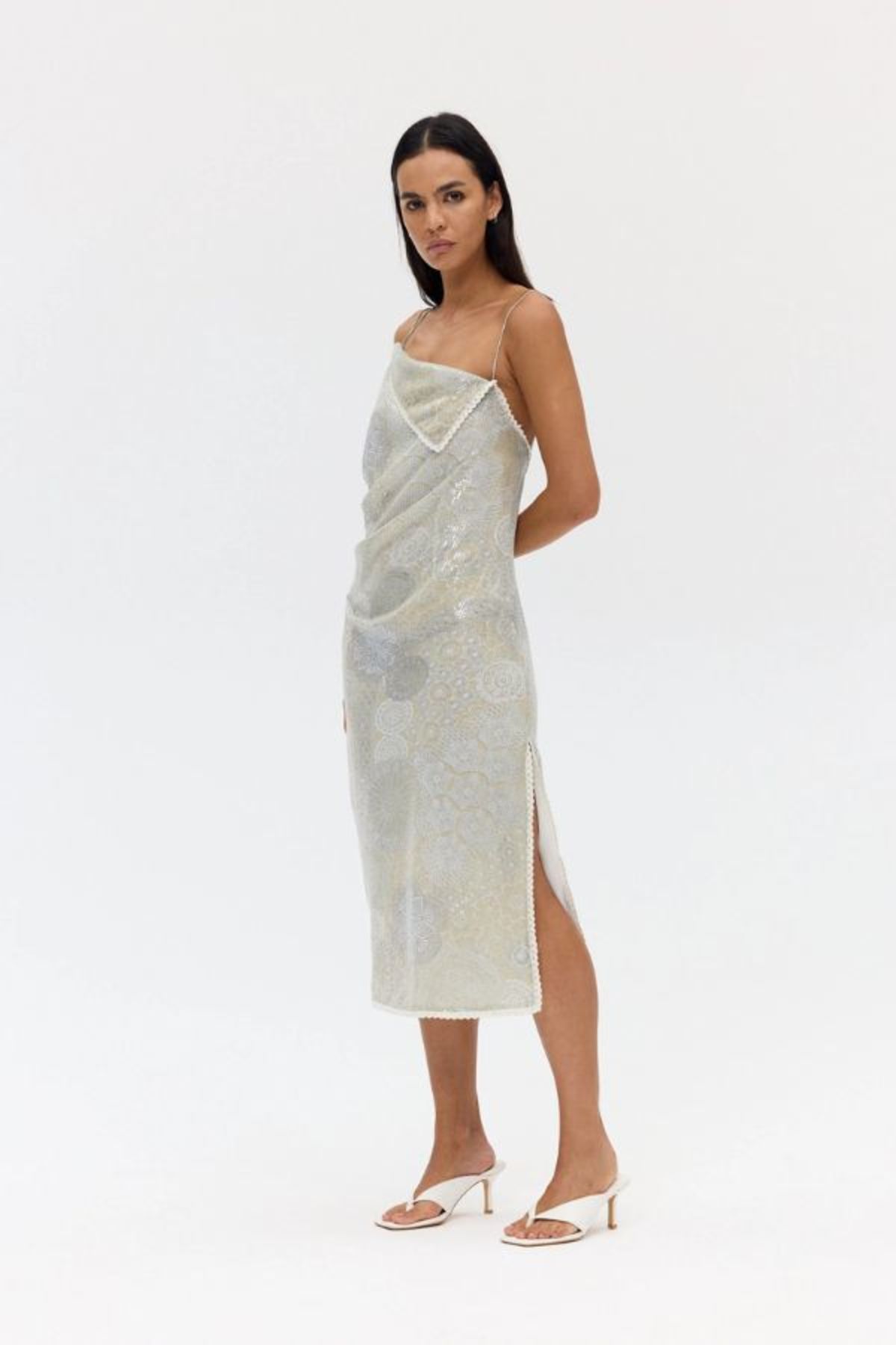 Third Form Solace Sequin Midi Dress - Time Past - Image 6 of 6