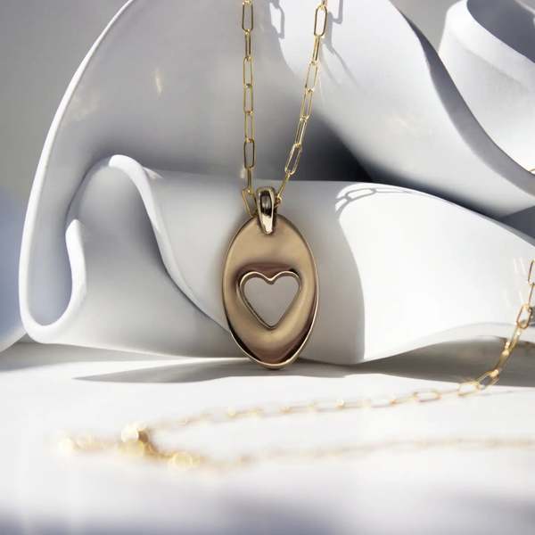 L.Greenwalt Jewelry Heart Pendant Necklace