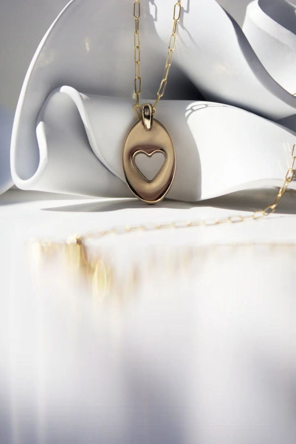 L.Greenwalt Jewelry Heart Pendant Necklace