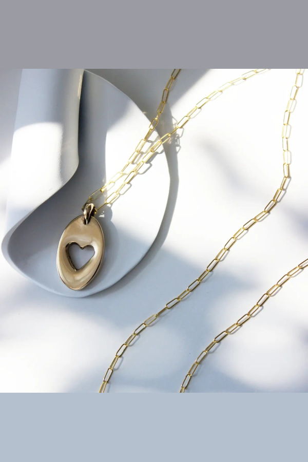 L.Greenwalt Jewelry Heart Pendant Necklace