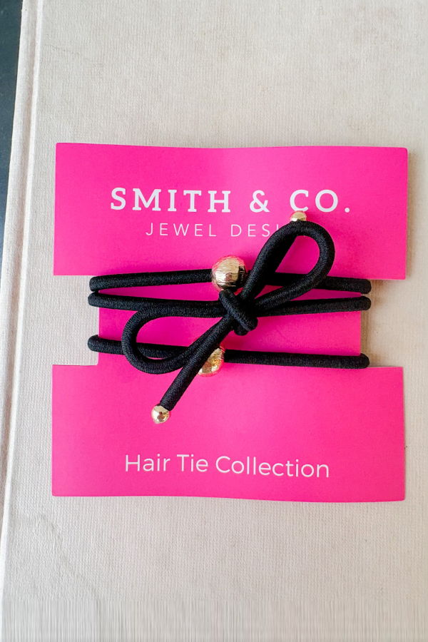 Smith and Co. Design Ribbons & Bows Hair Tie Set
