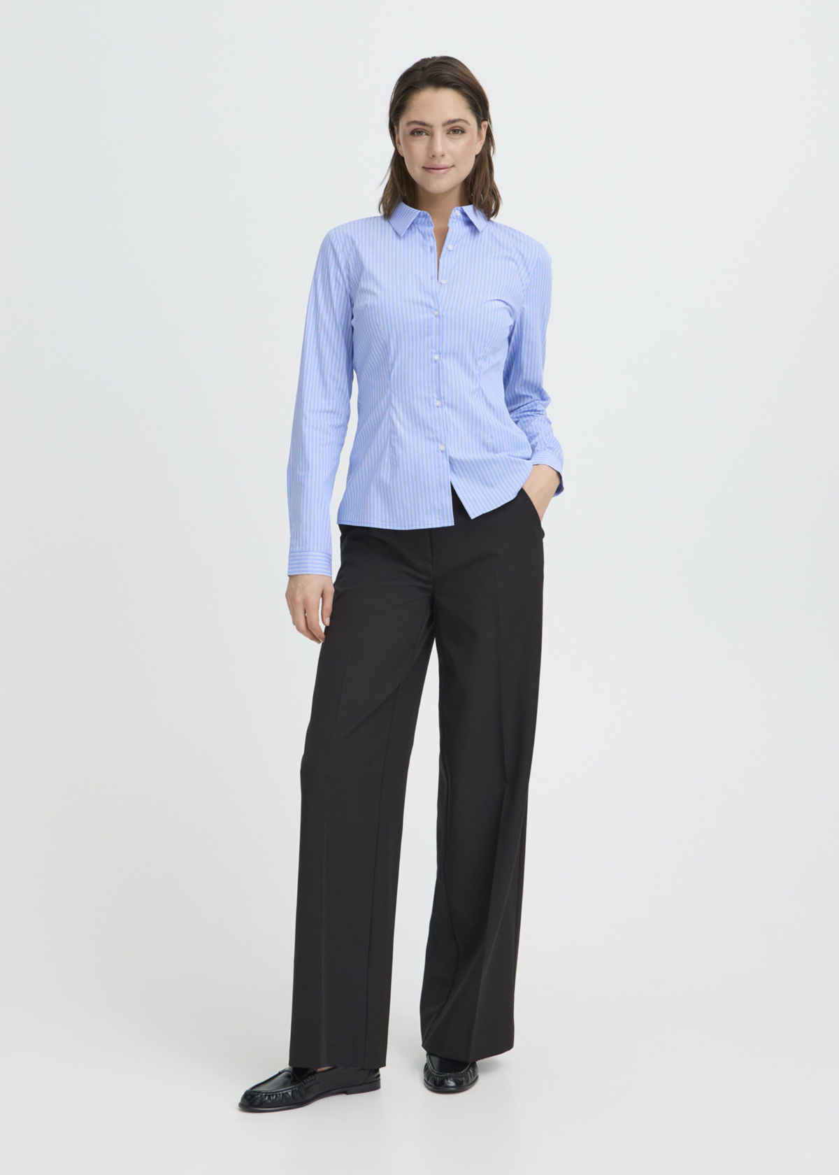 Ichi Dima Stripe Top - Image 3 of 4