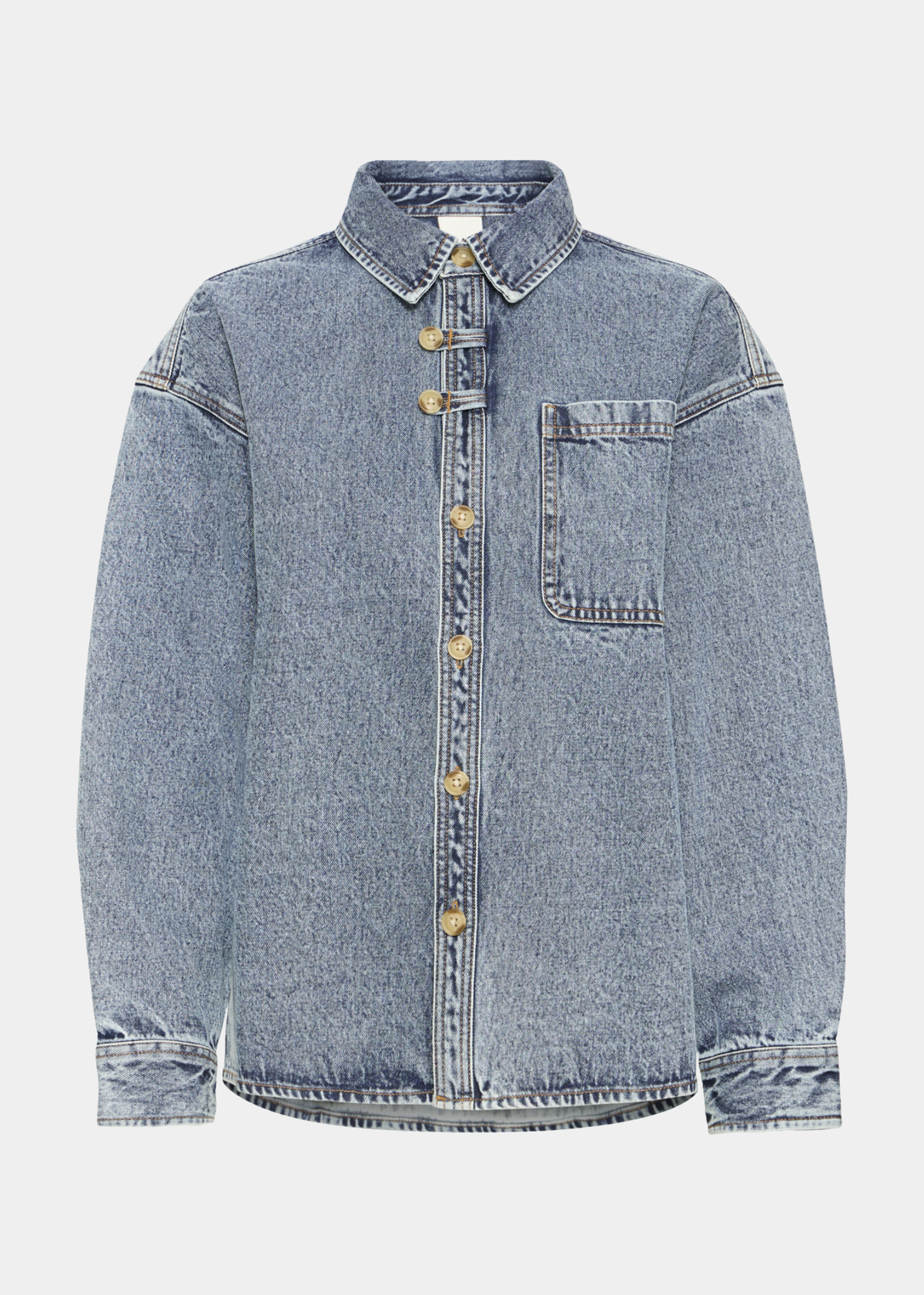 Ichi Marima Denim Shirt - Image 1 of 4