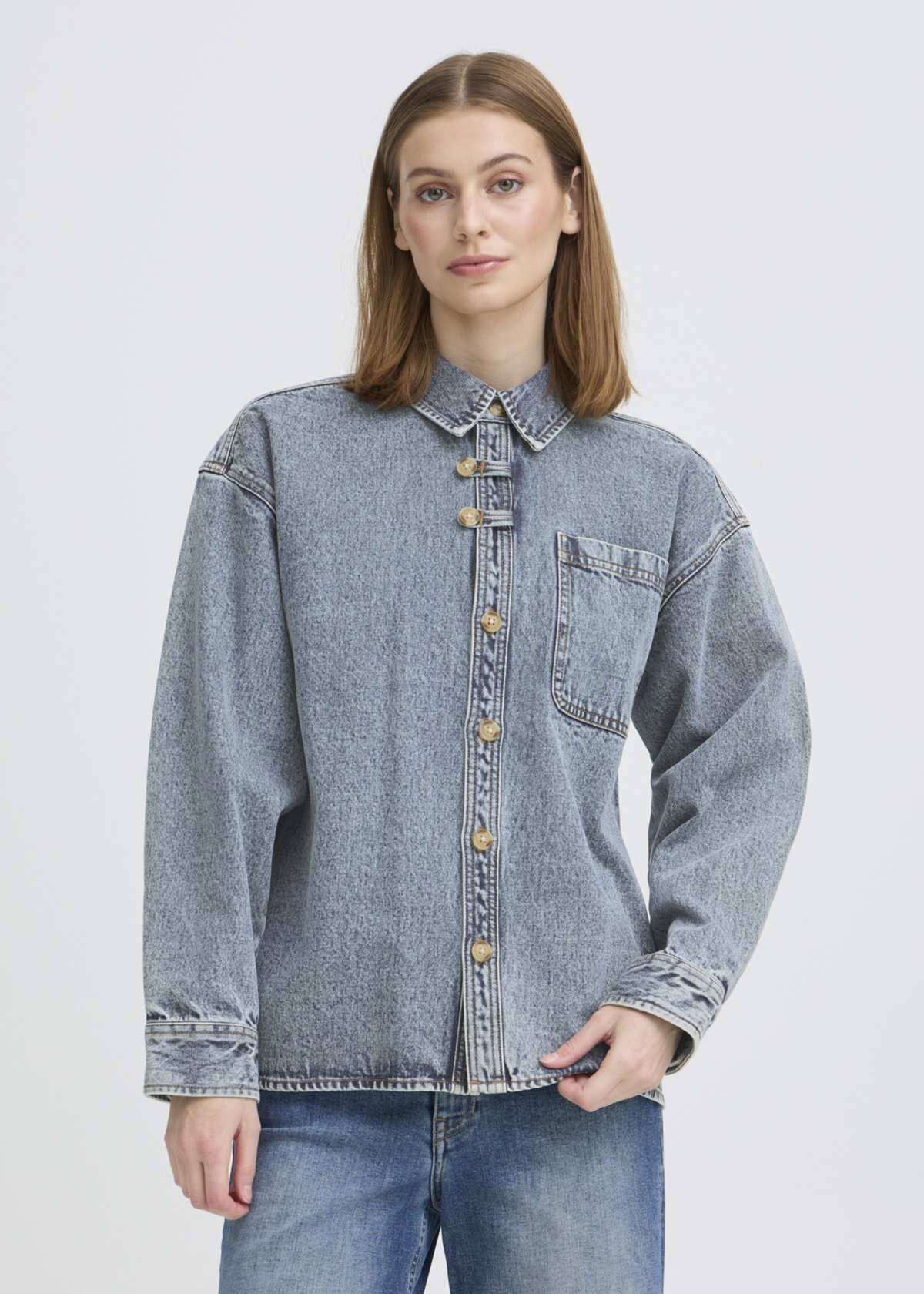 Ichi Marima Denim Shirt - Image 2 of 4
