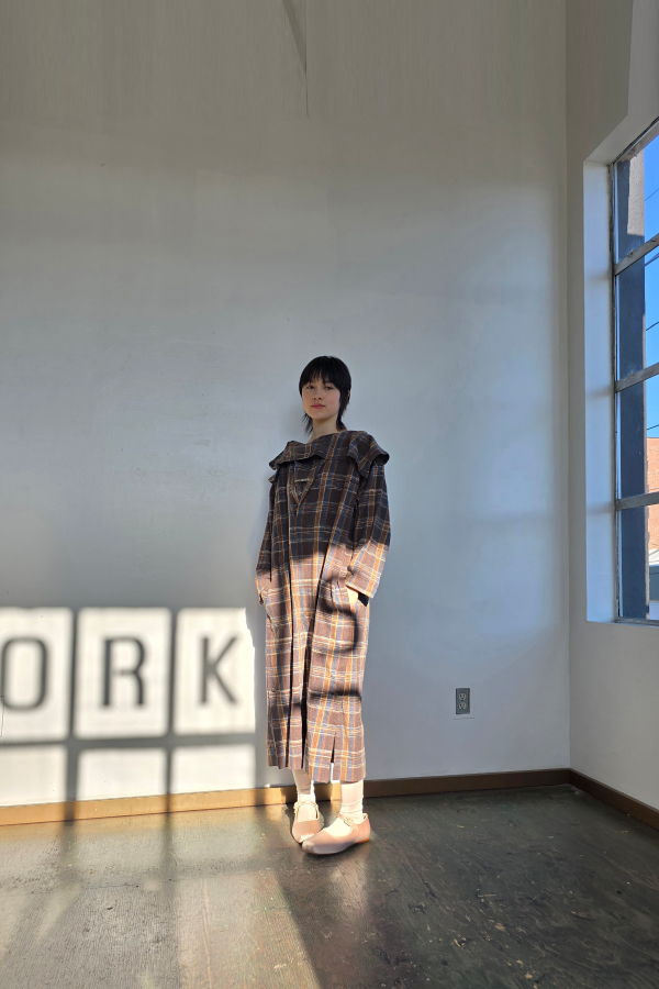 Vintage Issey Miyake Plantation Orgami Cotton Dress