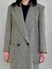 Vintage Perry Ellis Herringbone Coat - Thumbnail 2