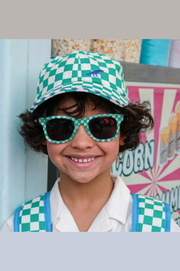 KIDS Rockahula Kids Dinosaur Check Cap