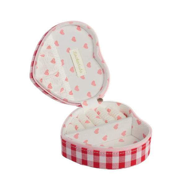 KIDS Rockahula Kids Gingham Heart Jewelry Box