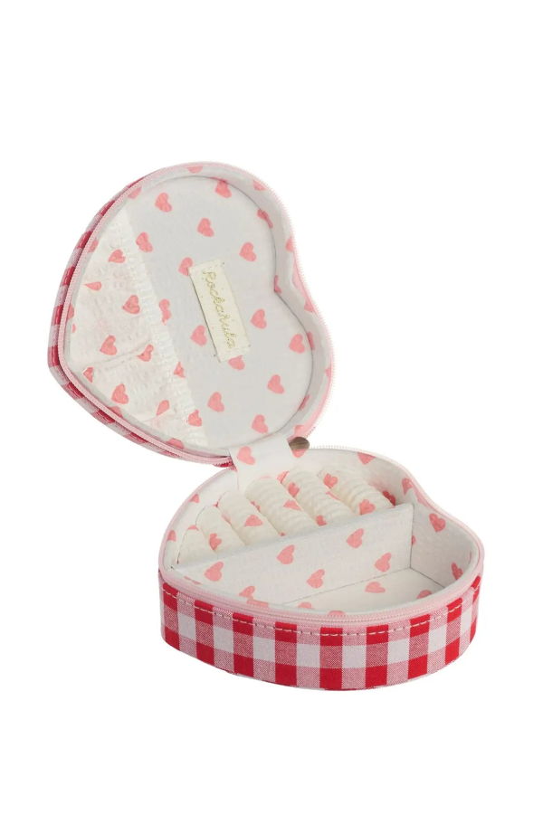 KIDS Rockahula Kids Gingham Heart Jewelry Box