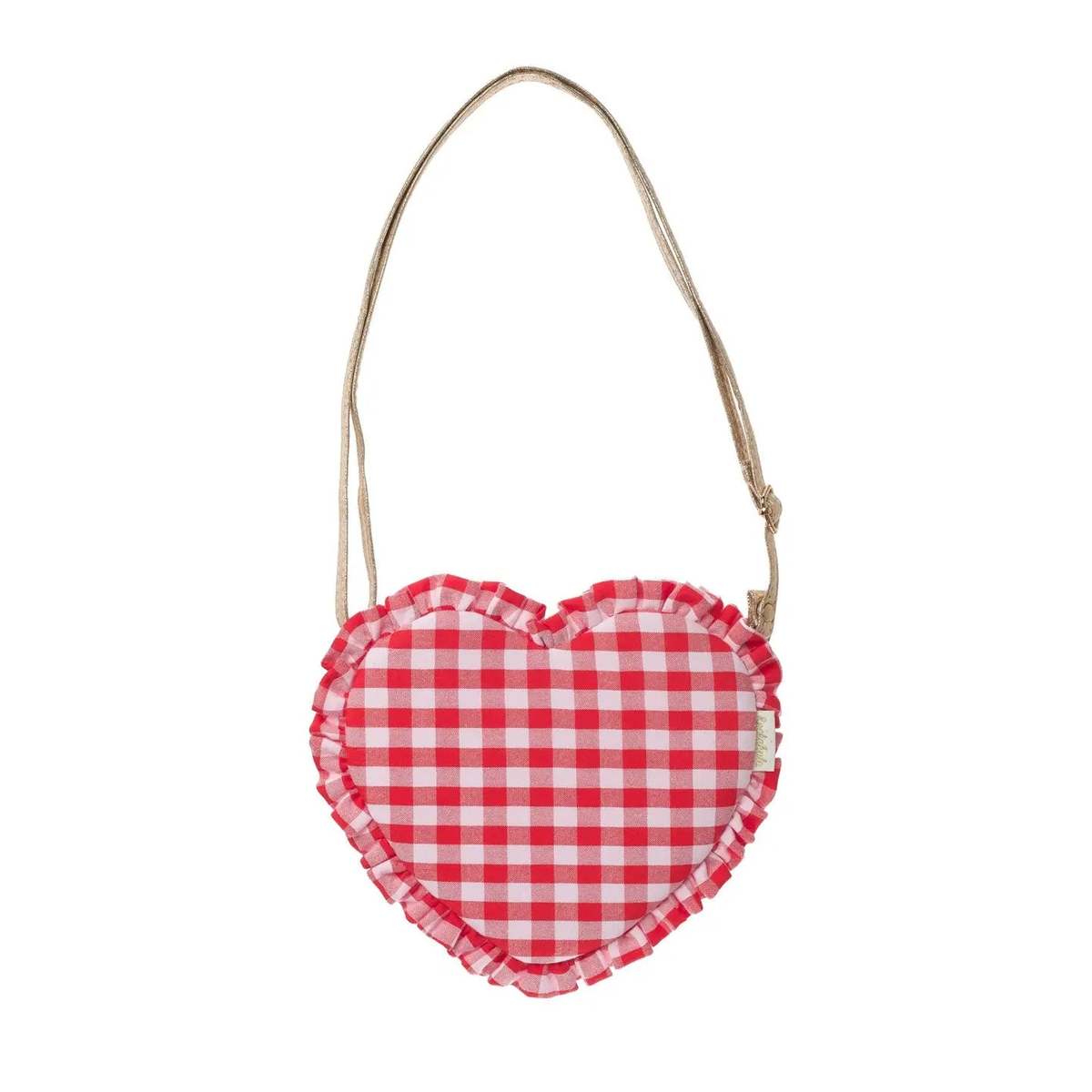 KIDS Rockahula Kids Gingham Ruffle Heart Bag - Image 2 of 4