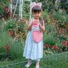 KIDS Rockahula Kids Gingham Ruffle Heart Bag - Thumbnail 3