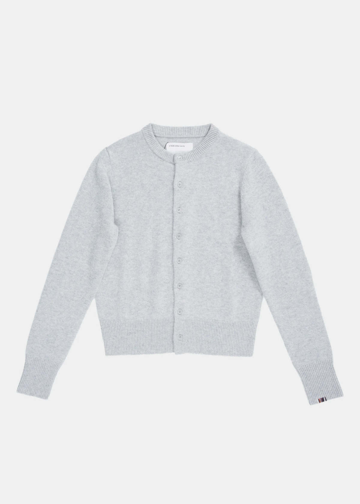 Extreme Cashmere N435 Little Lamb Cardigan - Gray - Image 1 of 2