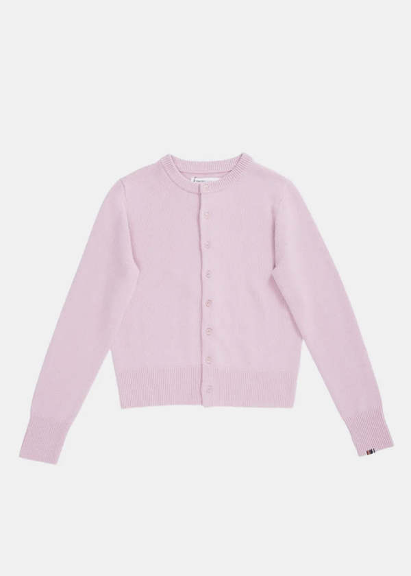 Extreme Cashmere N435 Little Lamb Cardigan - Pink Extreme Cashmere N435 Little Lamb Cardigan - Pink