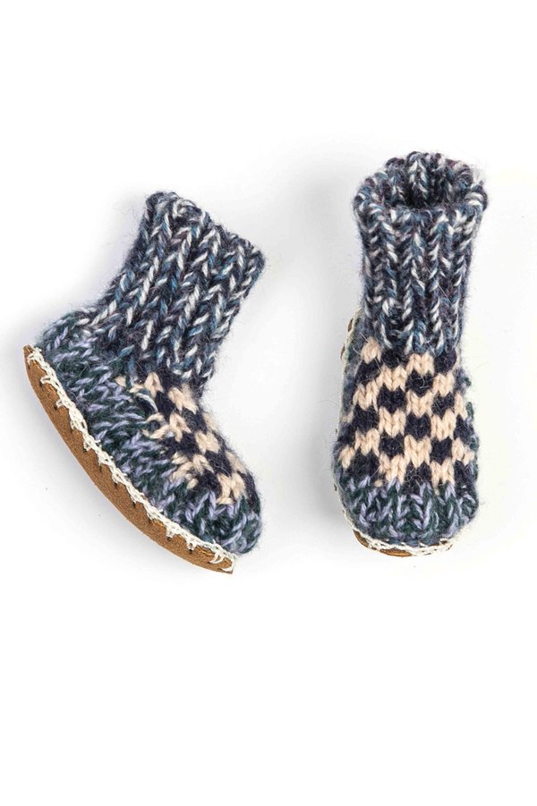 Kids Ariana Bohling Baby Berkley Slipper - Blue Kids Ariana Bohling Baby Berkley Slipper - Blue