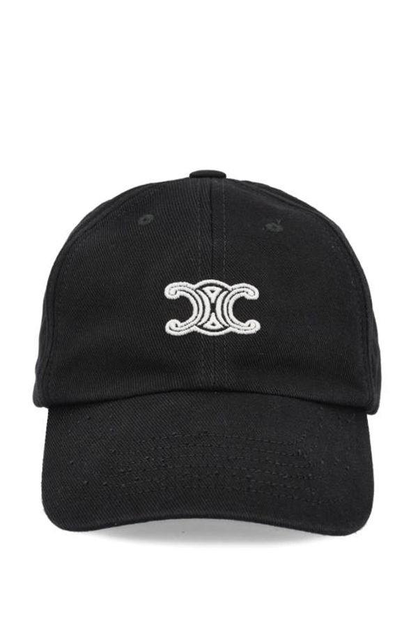 Celine AA0GV2U7437BW Baseball Cap - Black/White