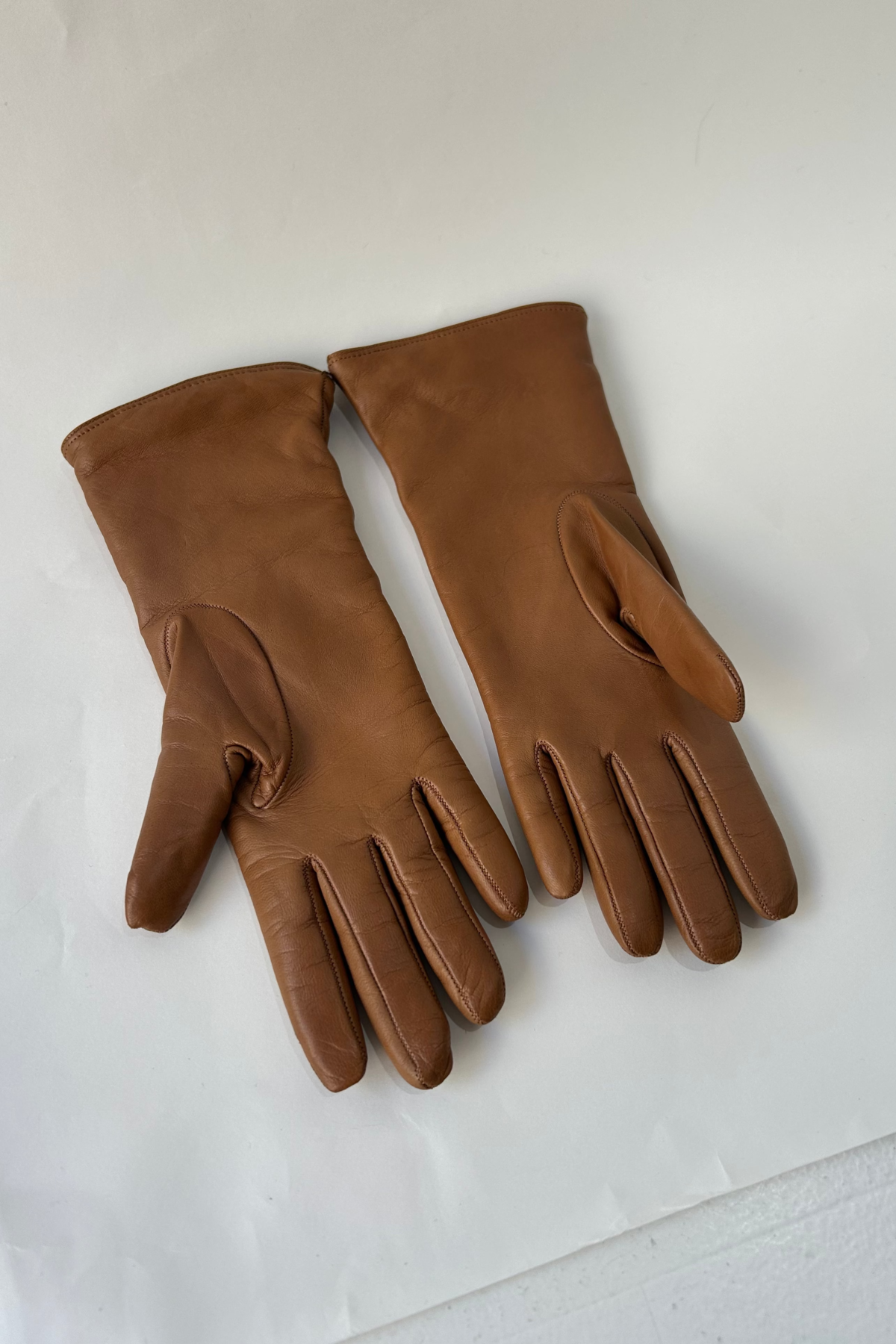 Clyde Short Racing Gloves - Caramel - Image 3 of 4
