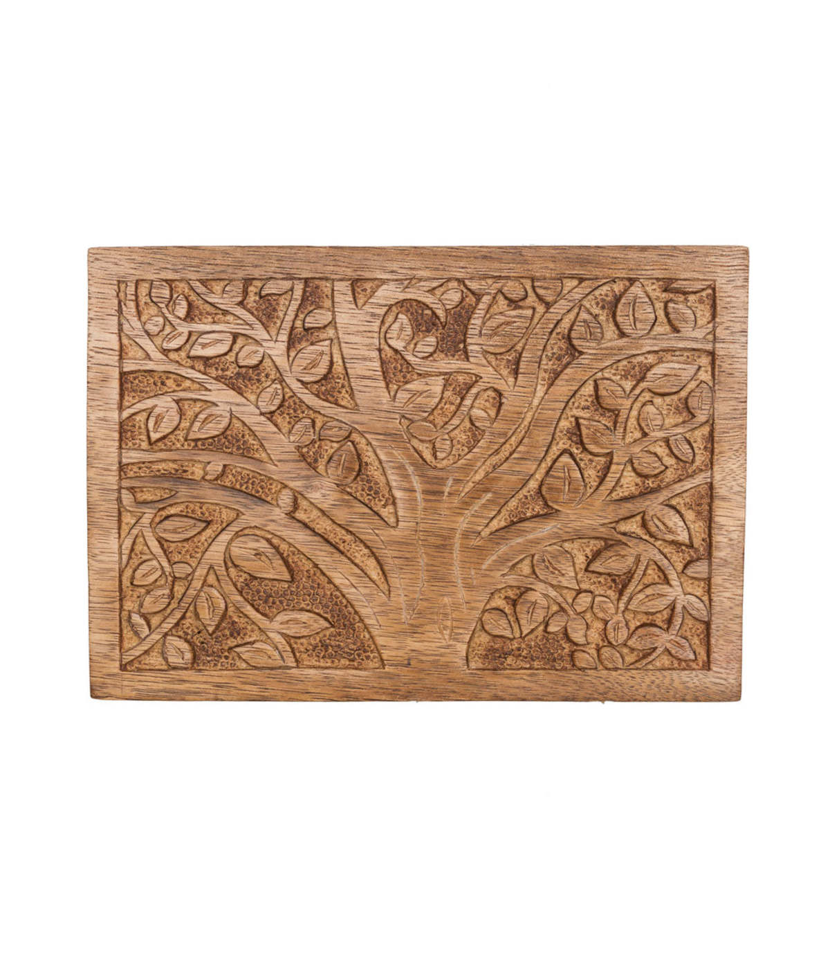 Matr Boomie Aranyani Tree of Life Jewelry Box - Hand Carved Wood - Image 3 of 4