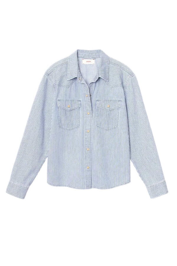 Xirena Byron Shirt - Blue