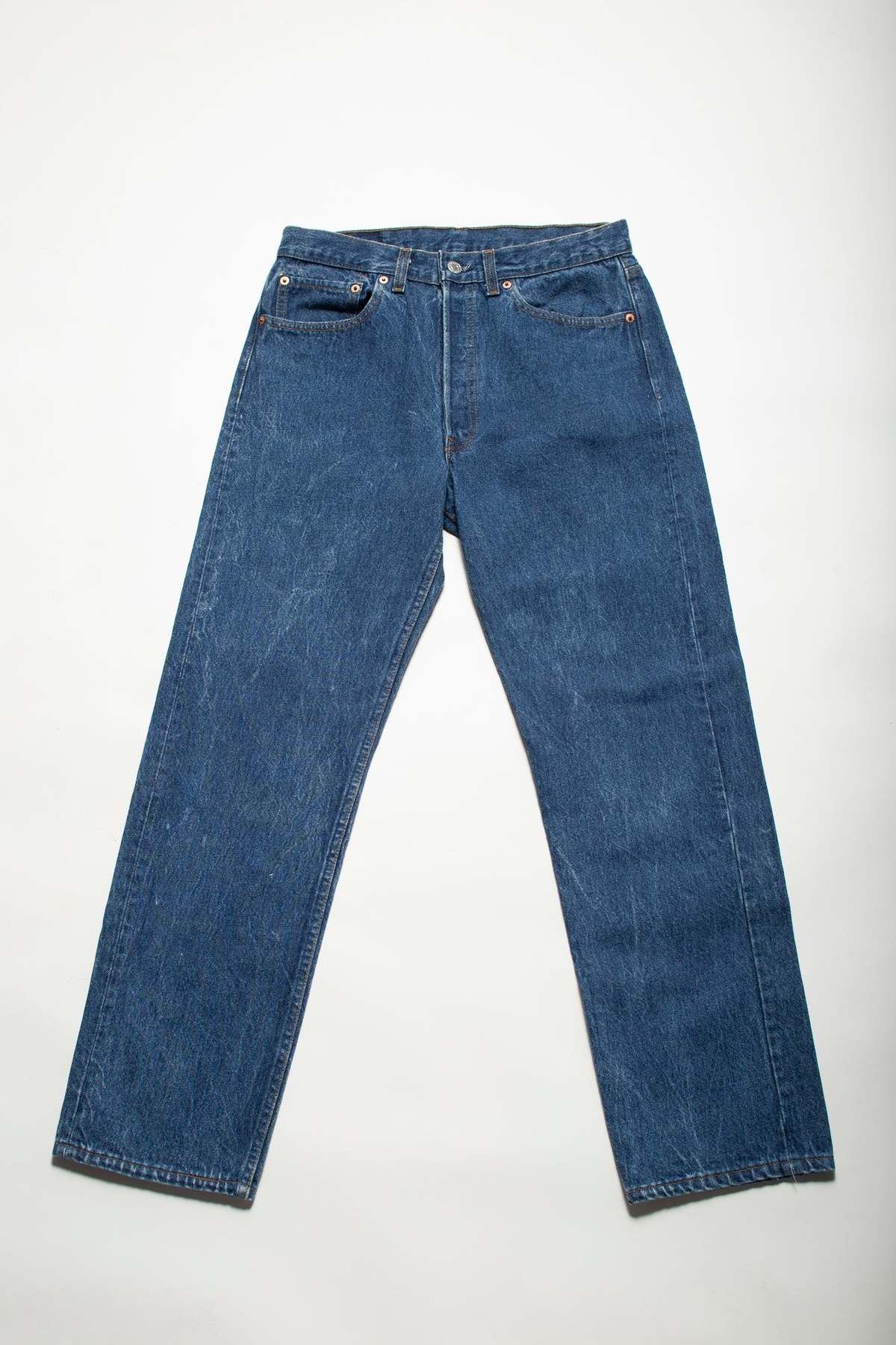 Levi's 501 Jeans - Dark Wash - Image 3 of 3