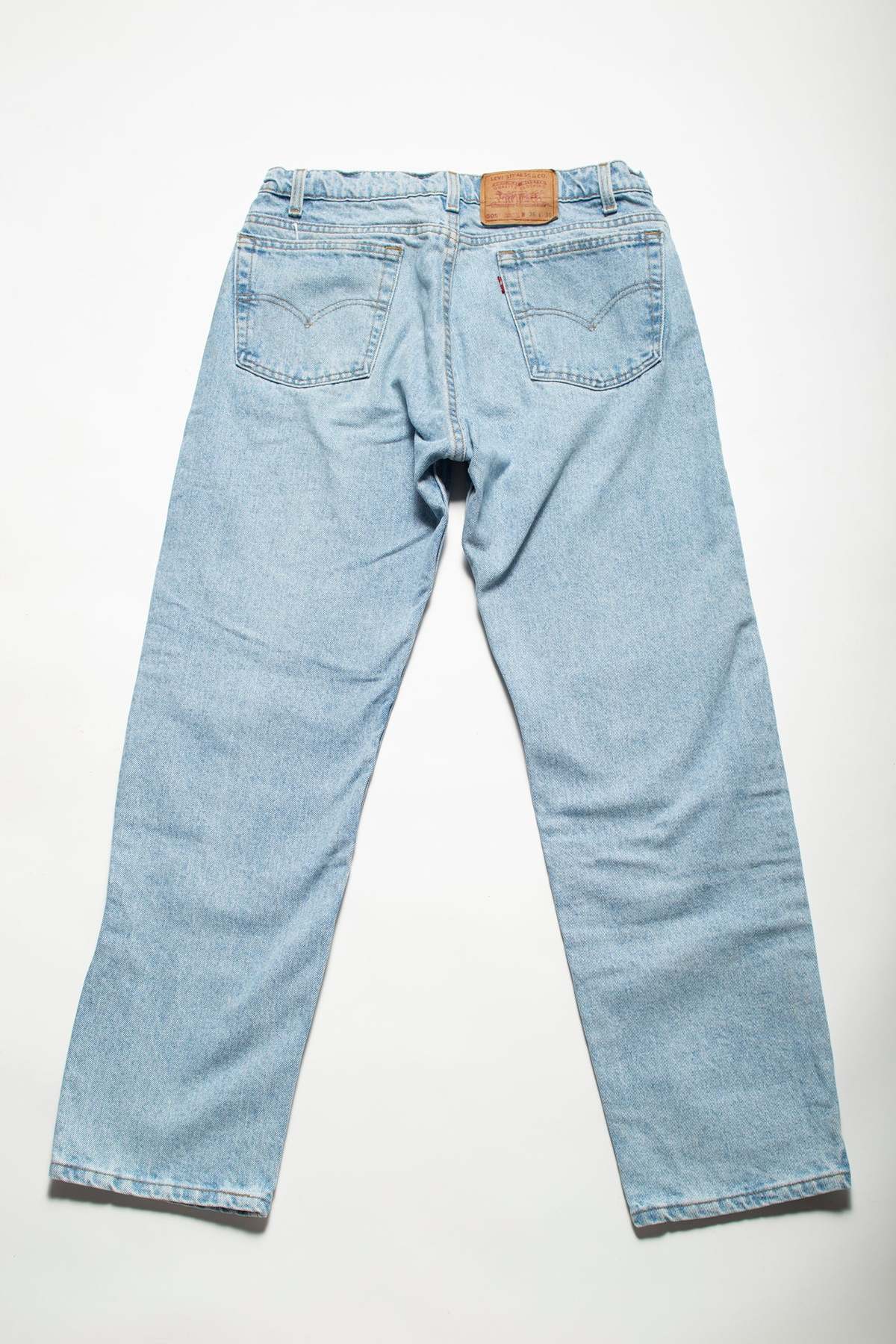 Levi's 505 Jeans - Light Wash - Image 3 of 3
