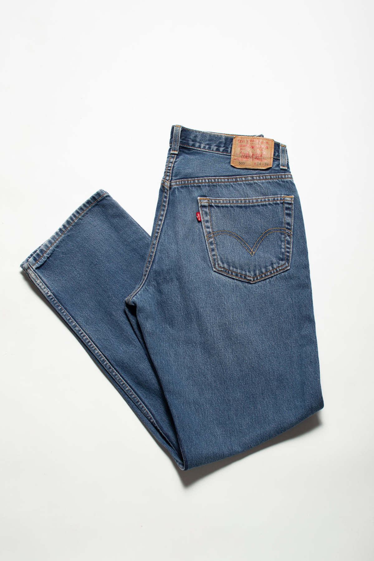 Levi's 505 Jeans - Dark Wash - Image 1 of 3