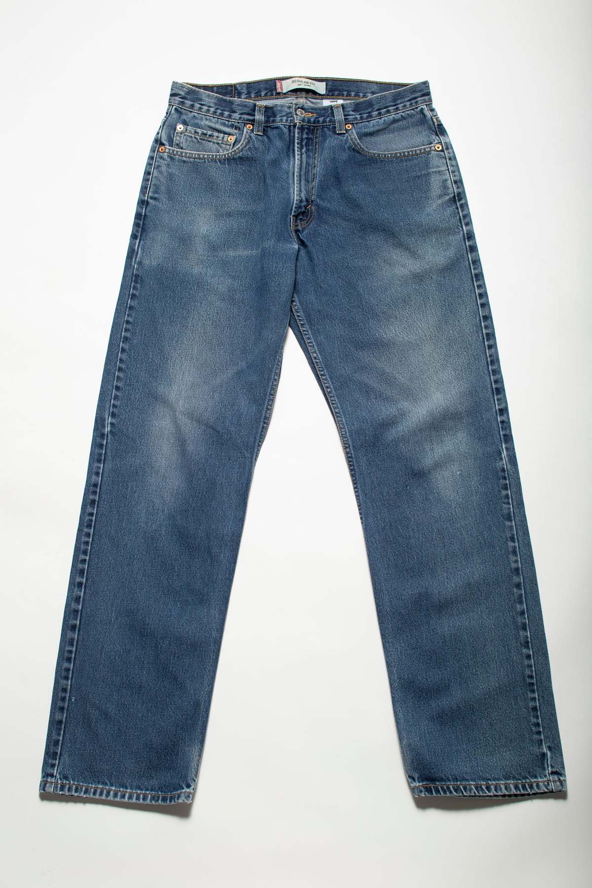 Levi's 505 Jeans - Dark Wash - Image 2 of 3