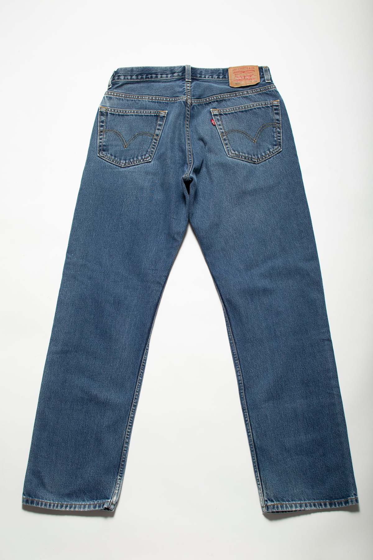 Levi's 505 Jeans - Dark Wash - Image 3 of 3