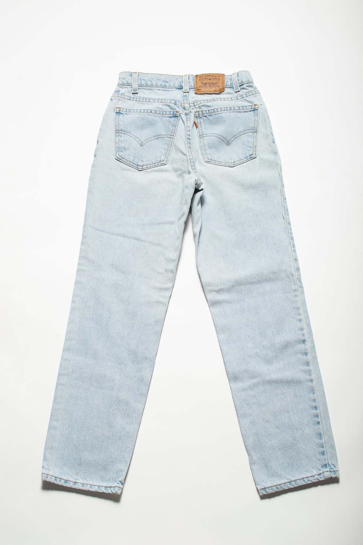 Levi's 505 Jeans - Light Wash - Image 3 of 3