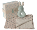 Maileg Rabbit Rattle Set Toy - Mint - Thumbnail 2