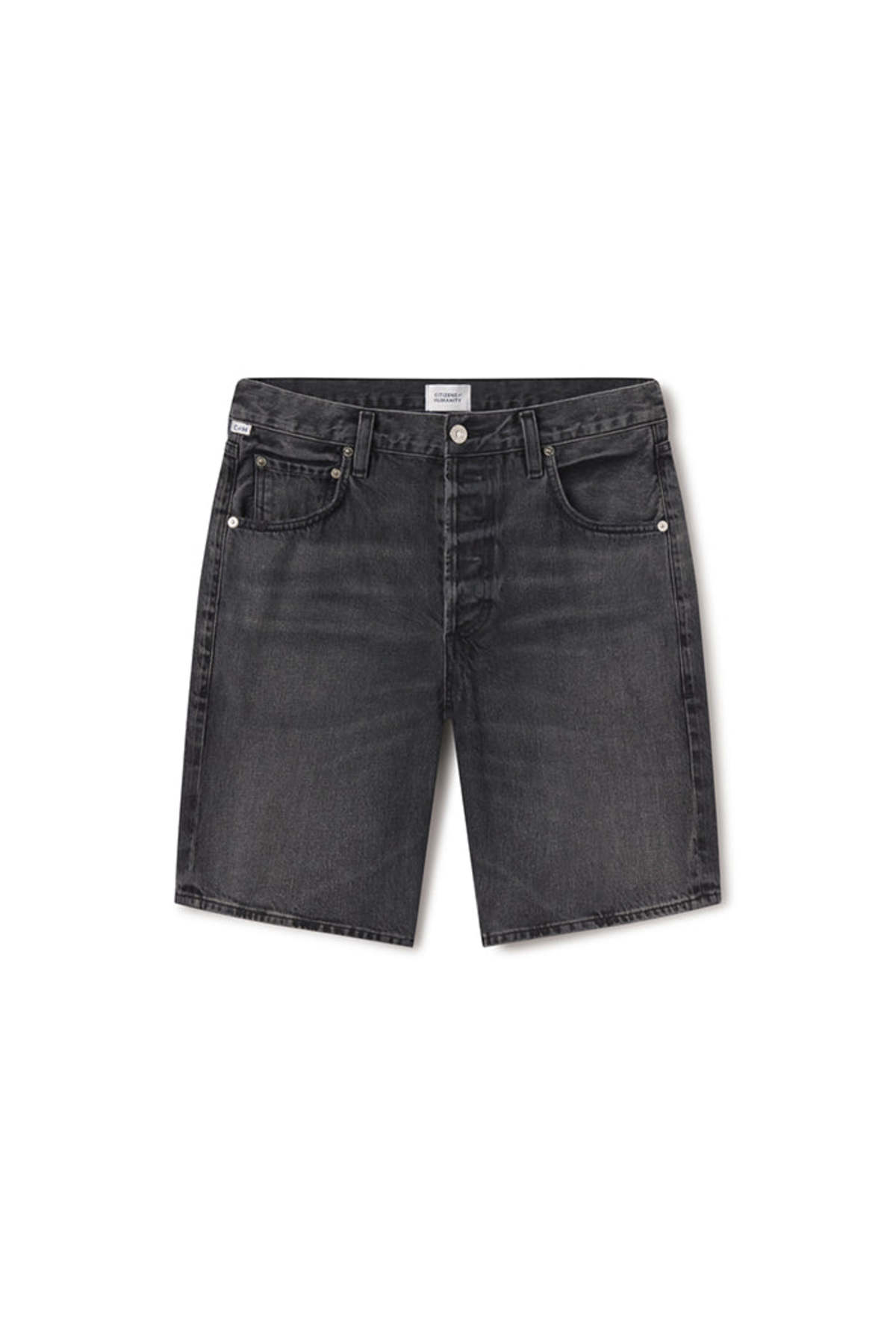 Citizens of Humanity Ayla Short - Vintage Black - Image 2 of 7