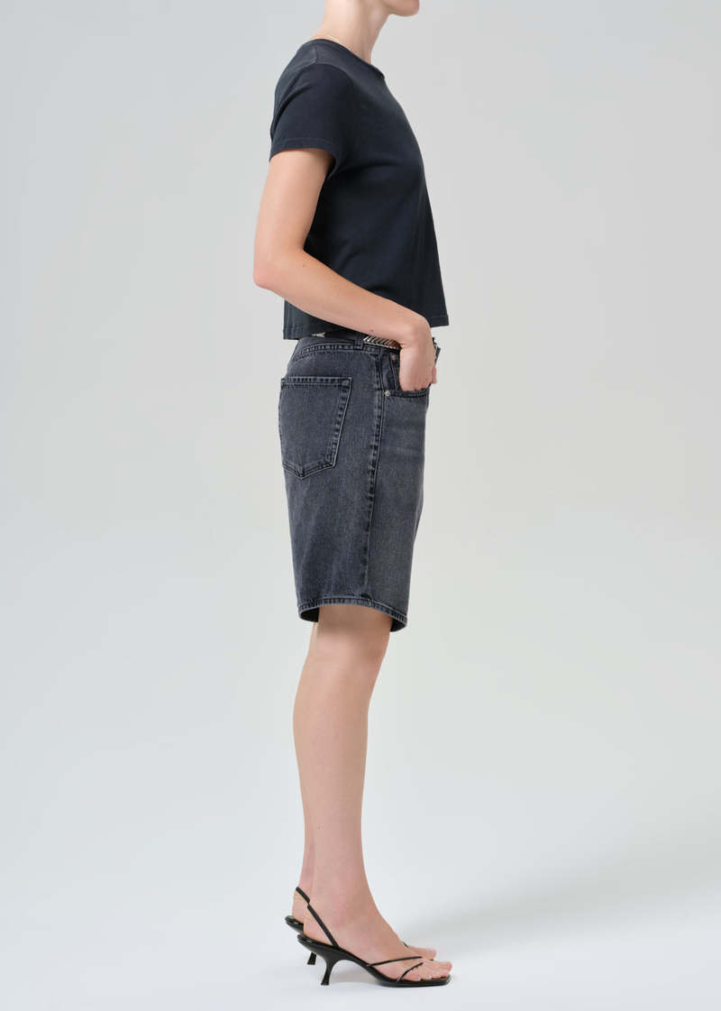 Citizens of Humanity Ayla Short - Vintage Black