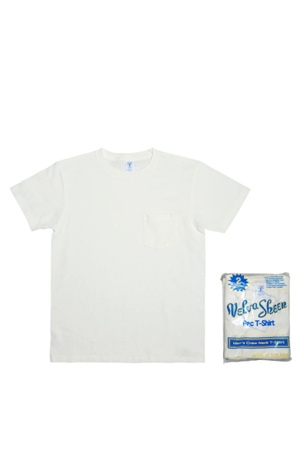 Velva Sheen Short Sleeve Crew Neck Tee 2 Pack