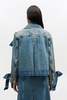 Ganni Tint Rigid Denim Jacket - Mid Blue Vintage - Thumbnail 2