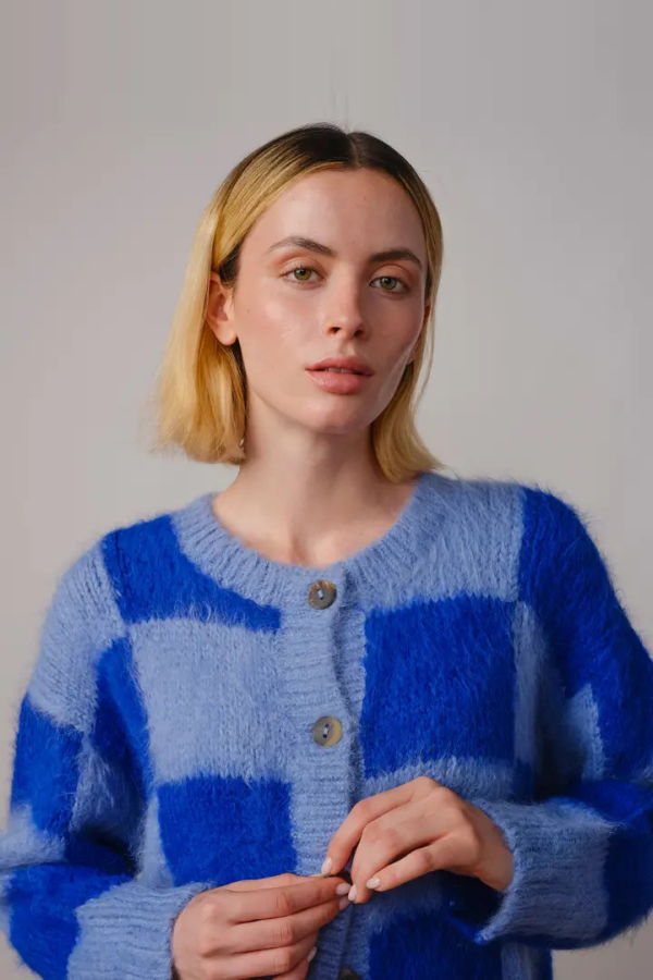 THE ENDERY The Louise Cardigan in Scilla Sweater