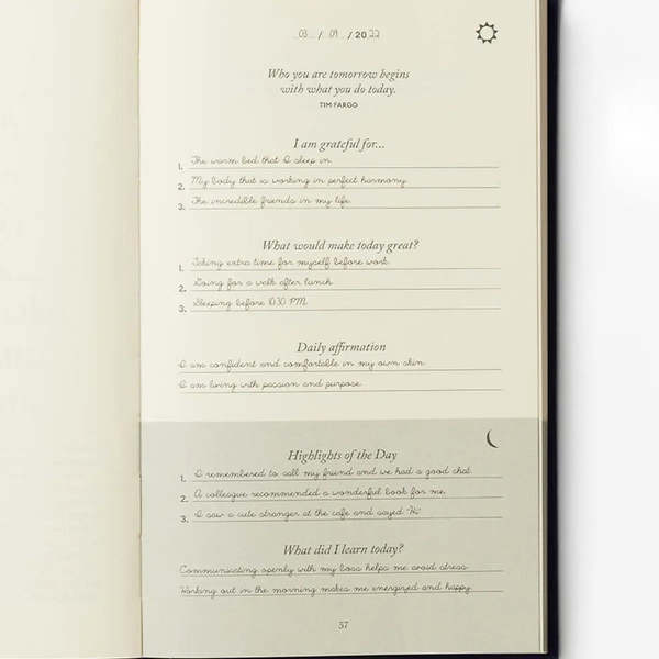 The Five Minute Journal Graduate Edition Journal