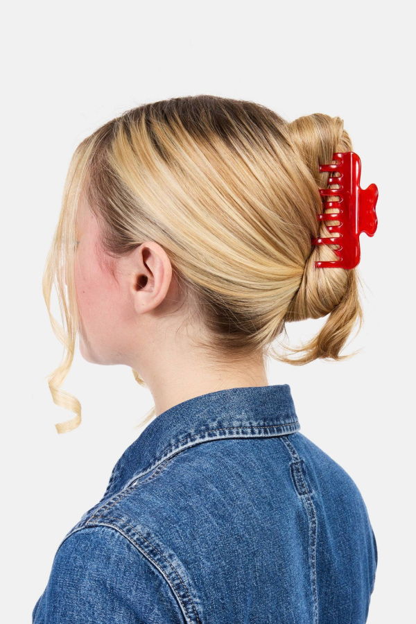 Chunks Jojo Claw in Small Candy Red Hair Claw