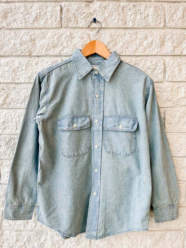 The Great. The Craftsman Shirt - Railway Wash