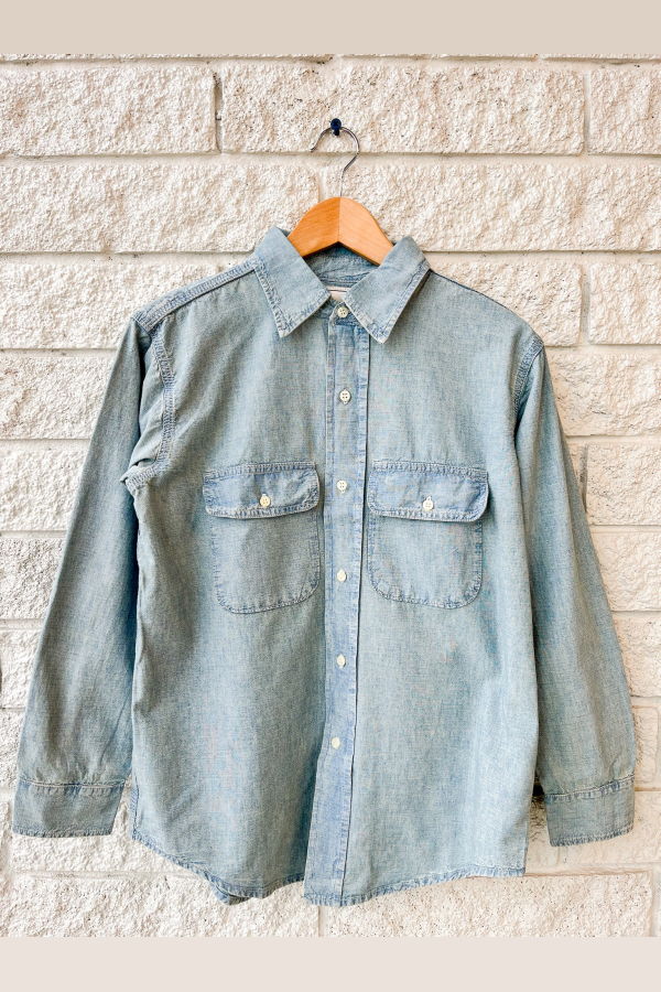 The Great. The Craftsman Shirt - Railway Wash