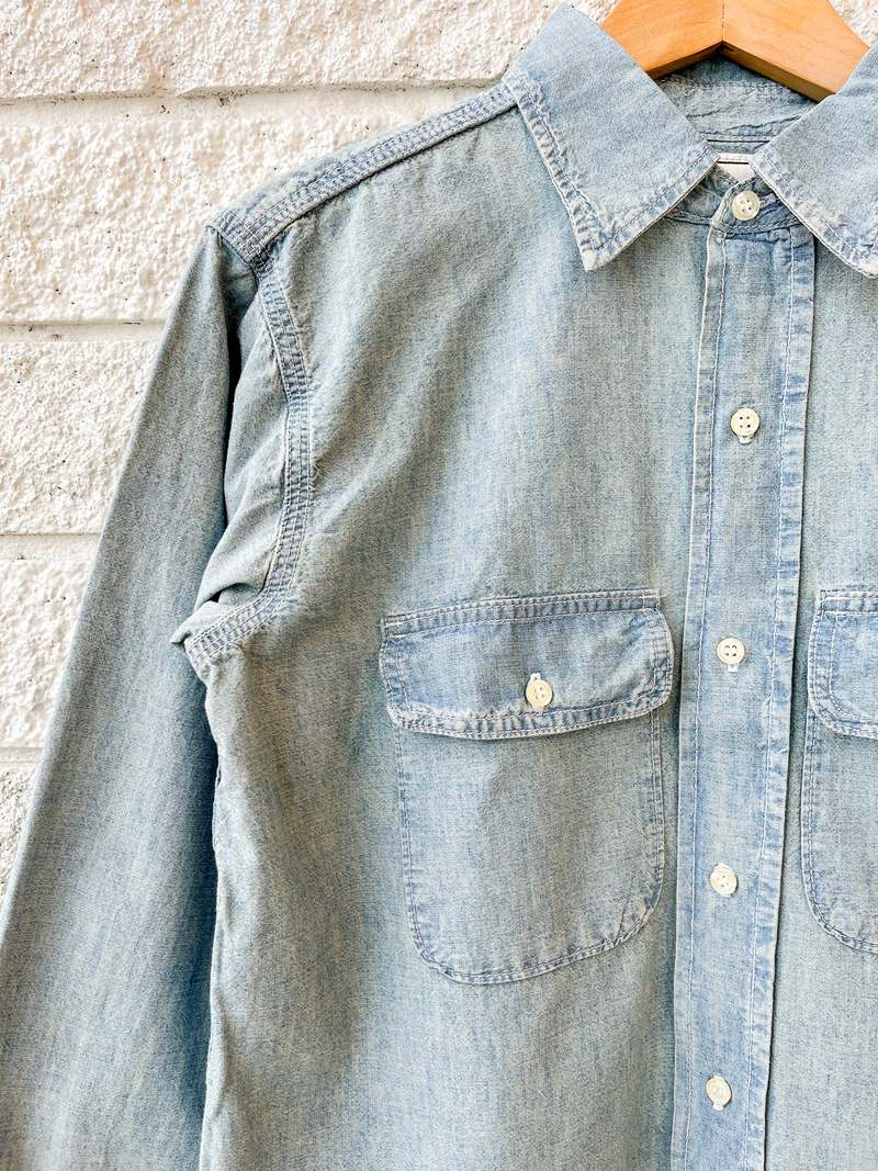 The Great. The Craftsman Shirt - Railway Wash