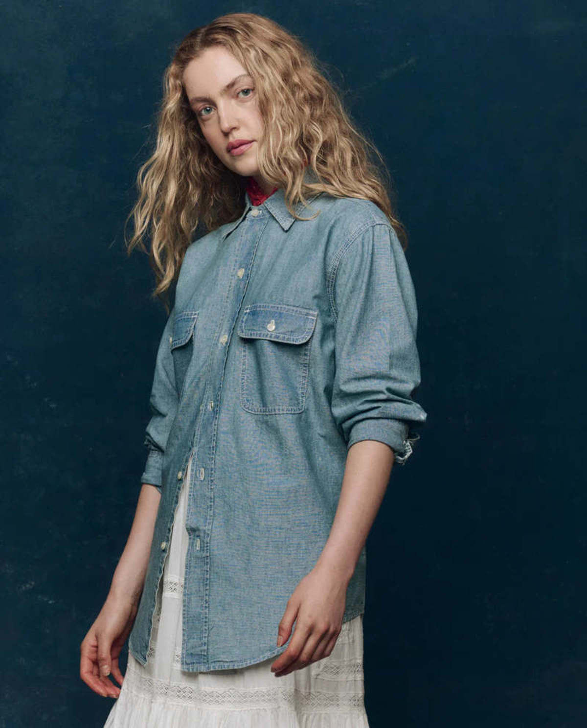 The Great. The Craftsman Shirt - Railway Wash - Image 4 of 4