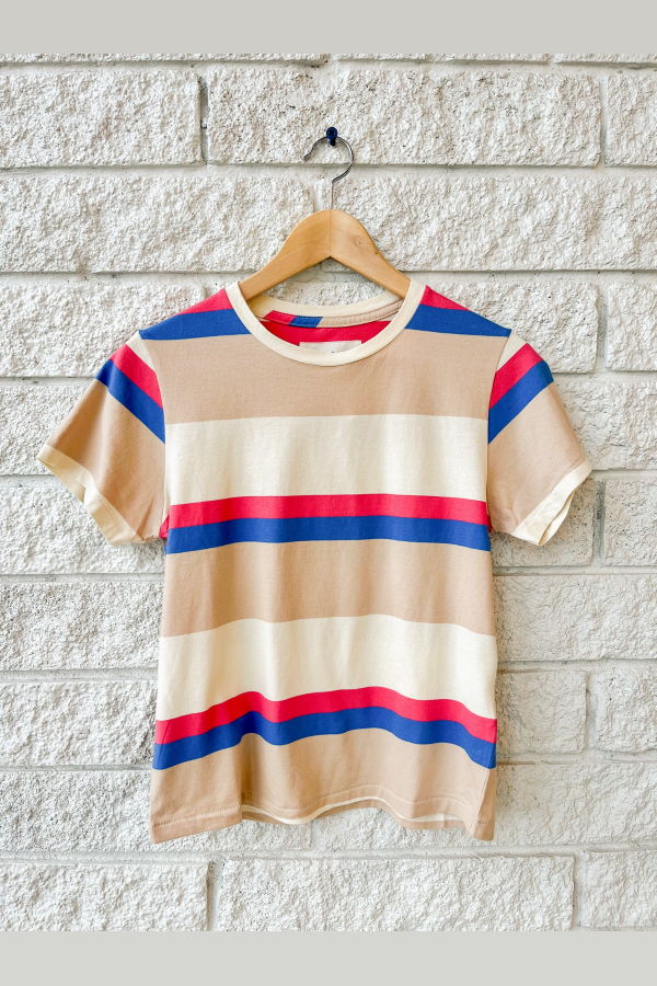 The Great. The Little Tee - Study Hall Stripe
