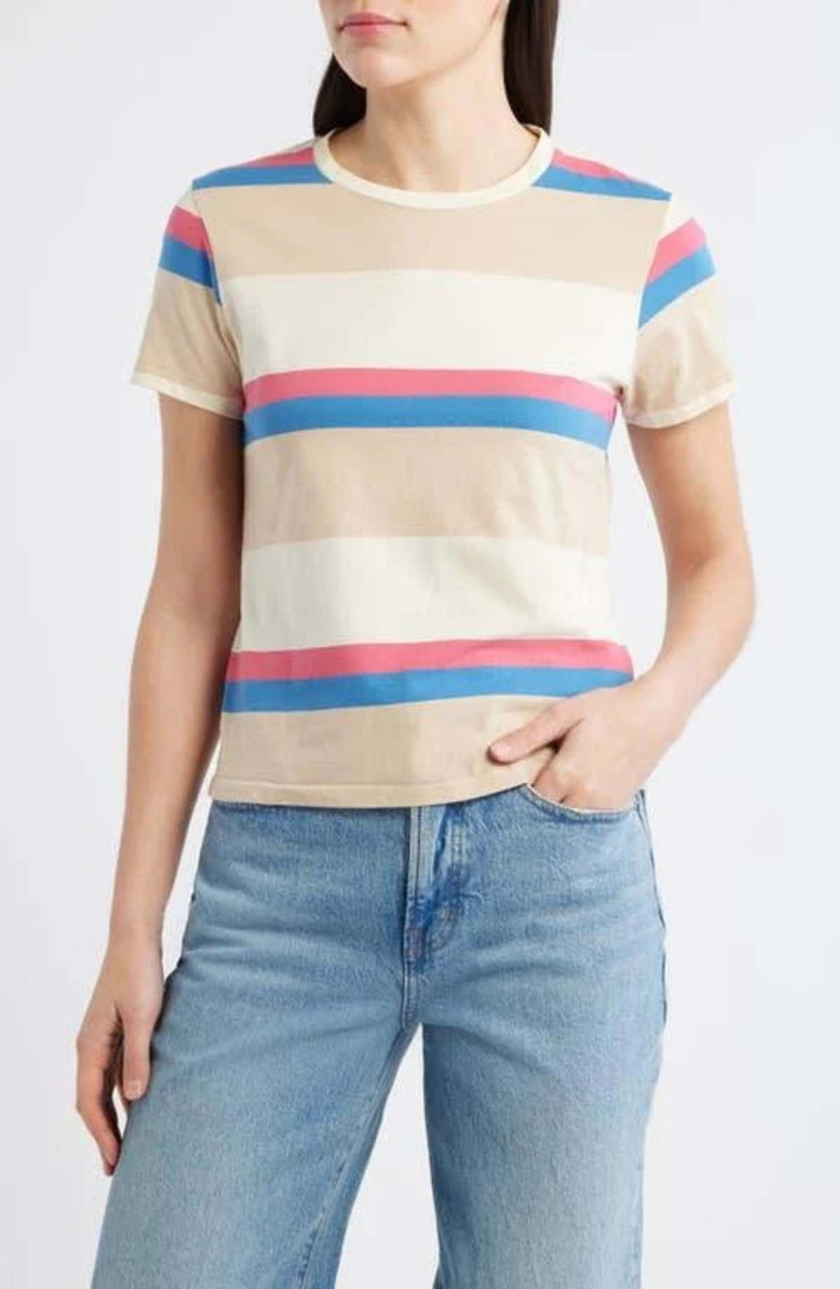 The Great. The Little Tee - Study Hall Stripe - Image 4 of 4