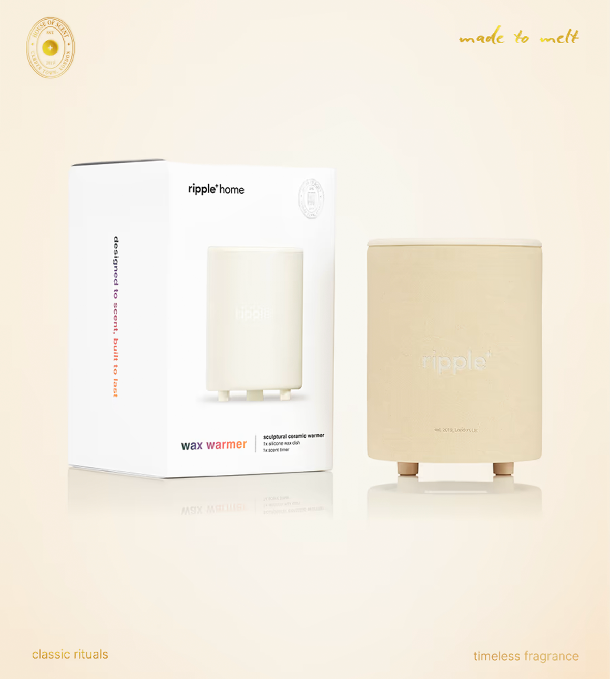 Ripple Ceramic Wax Warmer - Image 6 of 7