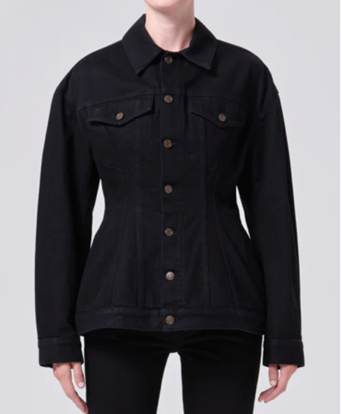 AGOLDE Myra Jacket - Black - Image 1 of 3