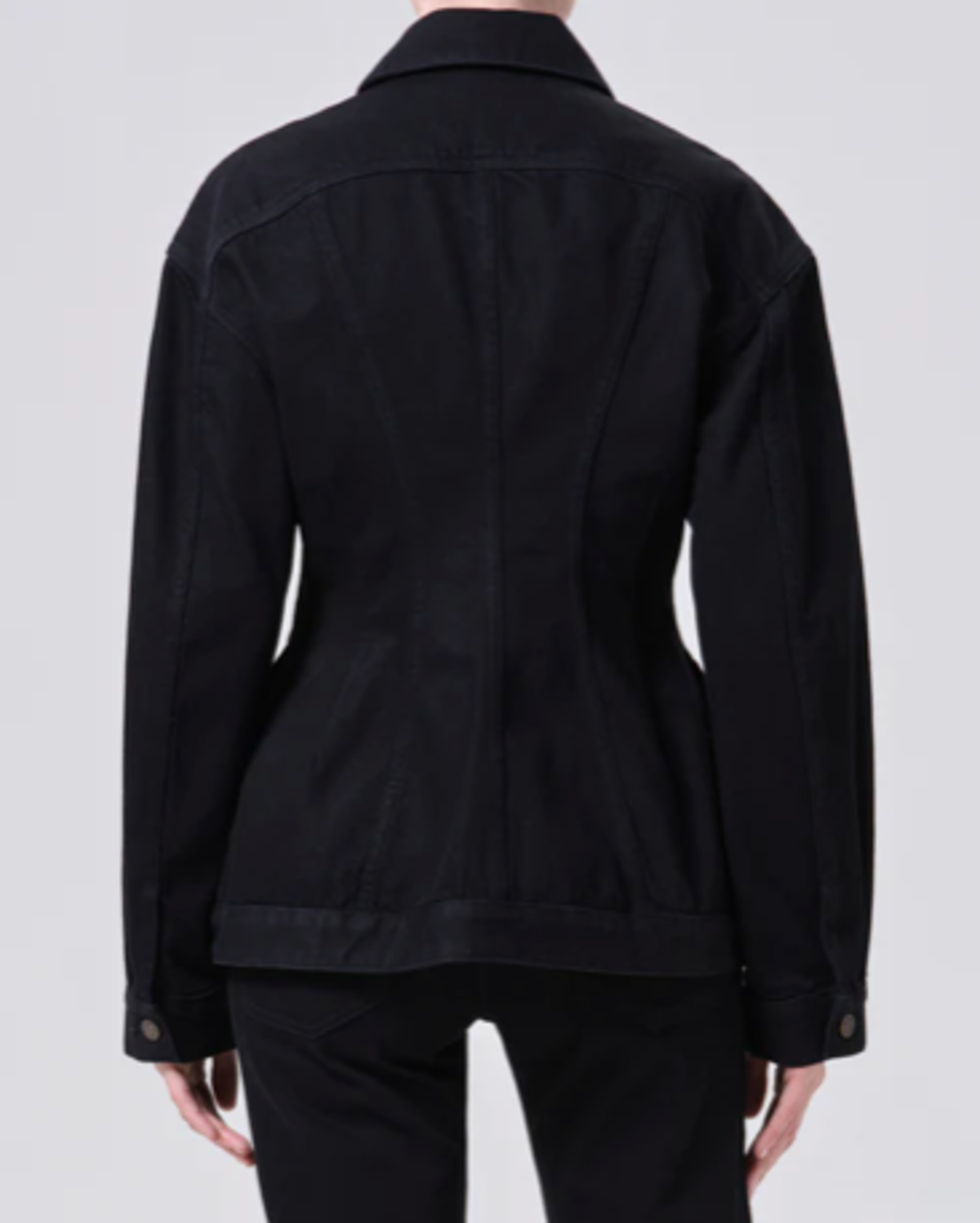 AGOLDE Myra Jacket - Black - Image 2 of 3