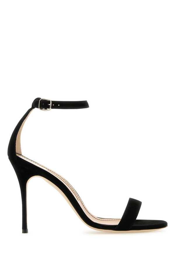 Manolo Blahnik Chaos Sandals - Black