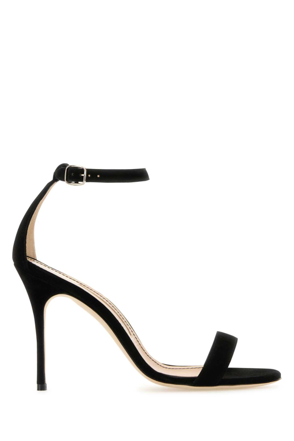 Manolo Blahnik Chaos Sandals - Black