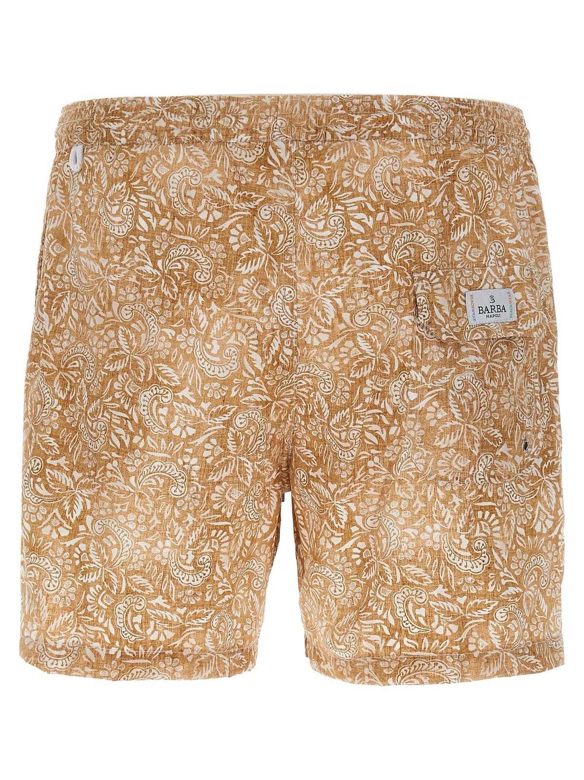 Barba Napoli Paisley Floral Swimsuit - Brown - Image 2 of 4