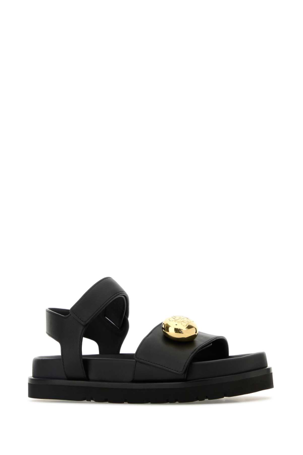 LOEWE Pebble Sandals - Black